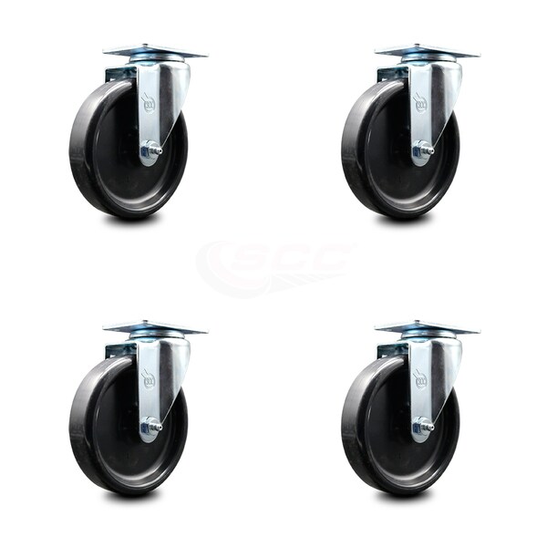 Avantco FF300 FF400 FF500 FF518 Frymaster Dean Floor Fryer Caster Replace Set